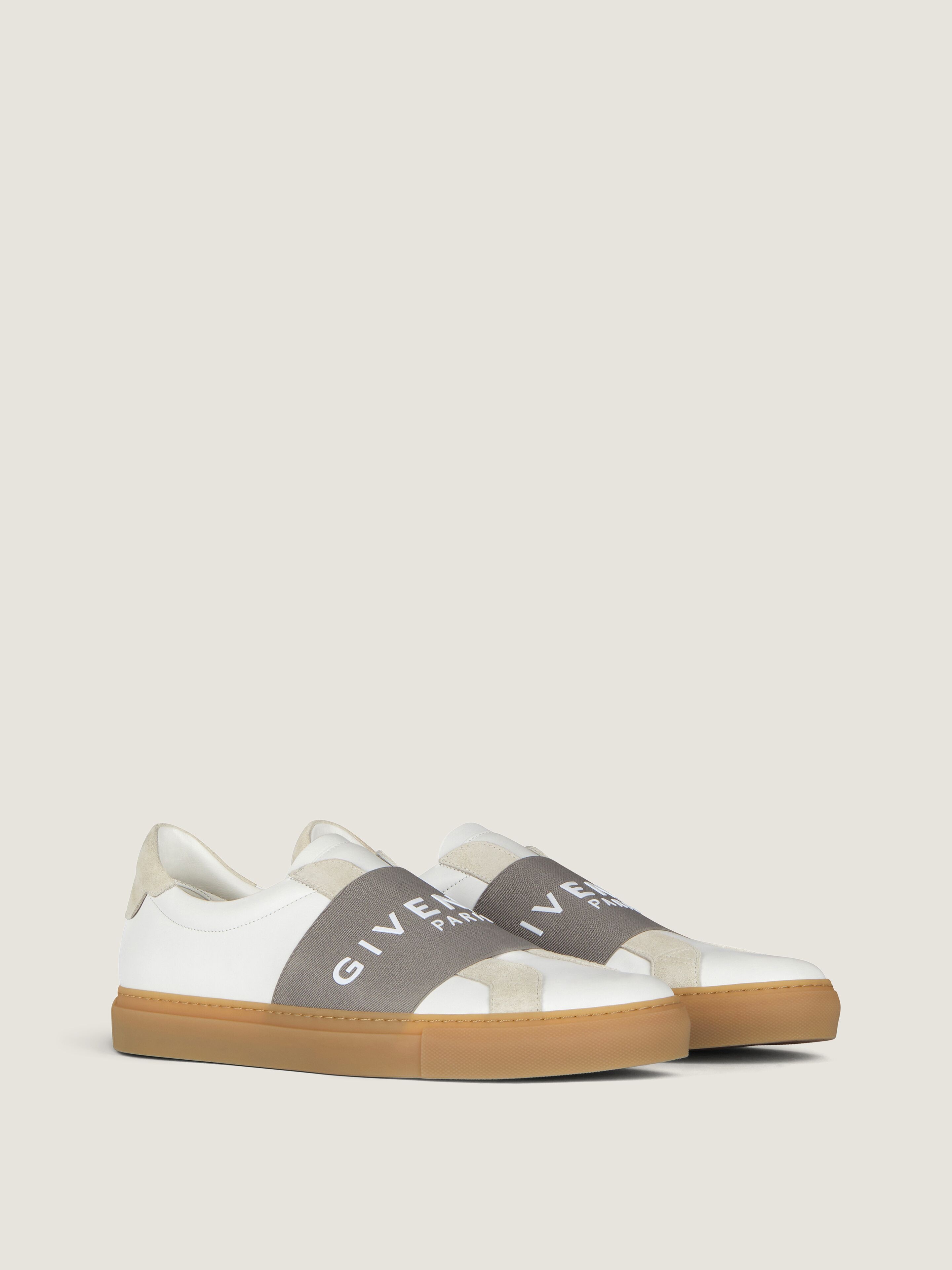 Urban Street sneakers in leather and suede with elastic